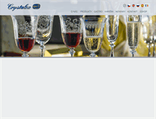 Tablet Screenshot of crystalex.cz